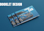 create design bifold and trifold brochure design for your brand